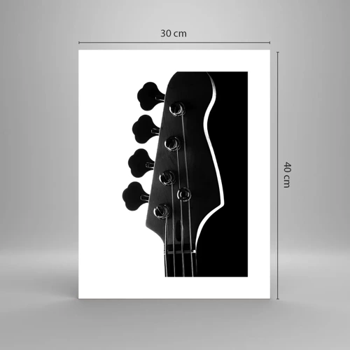 Plakát - Rockové ticho  - 30x40 cm