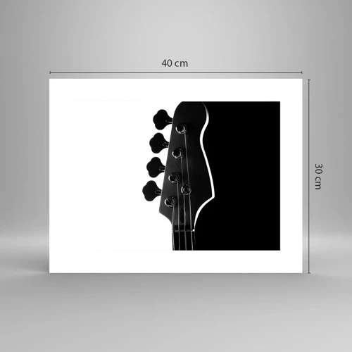 Plakát - Rockové ticho  - 40x30 cm