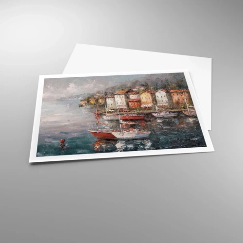 Plakát - Romantický přístav - 100x70 cm