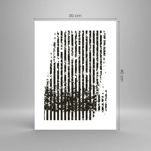 Plakát - Rytmus a šum - 30x40 cm