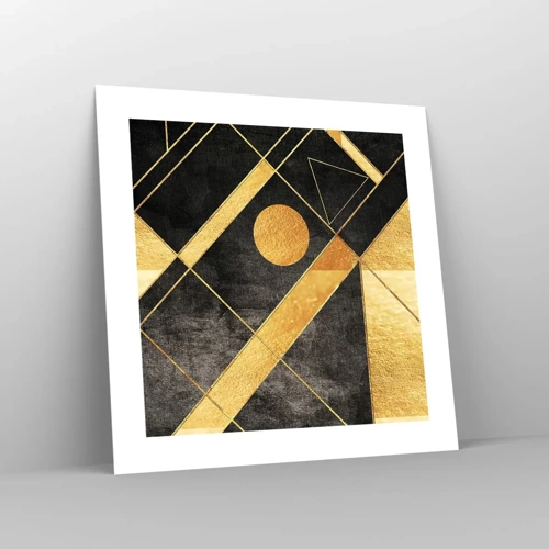 Plakát - Slunce pouště - 40x40 cm