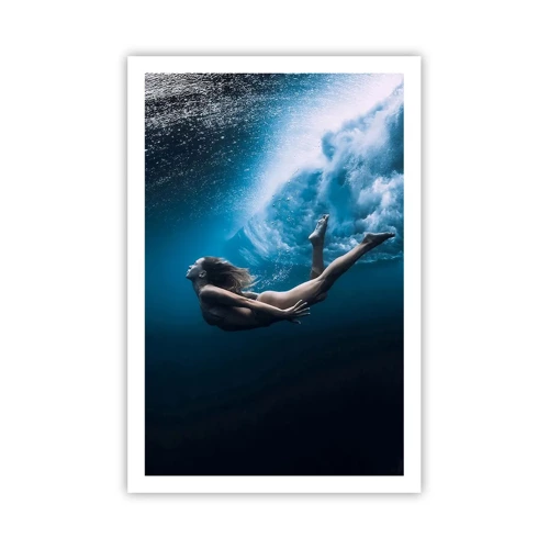 Plakát - Současná mořská panna - 61x91 cm