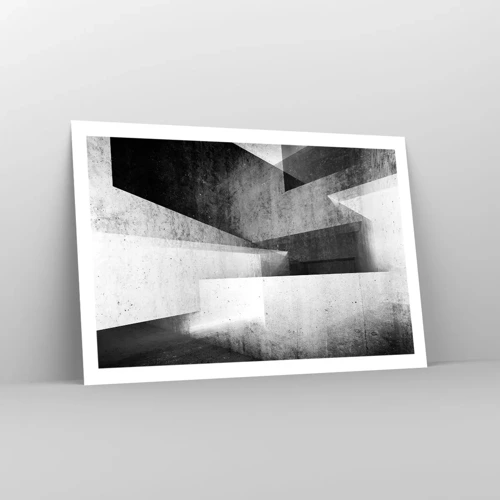 Plakát - Struktura prostoru - 91x61 cm