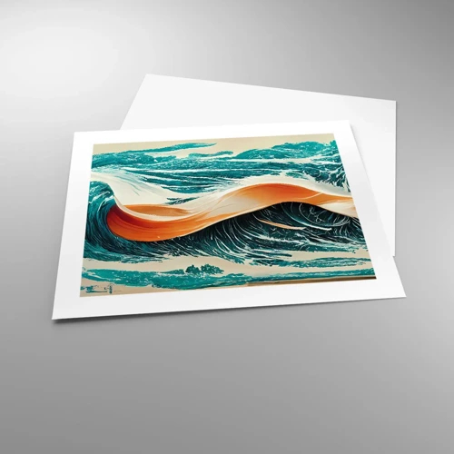 Plakát - Surfařův sen - 50x40 cm