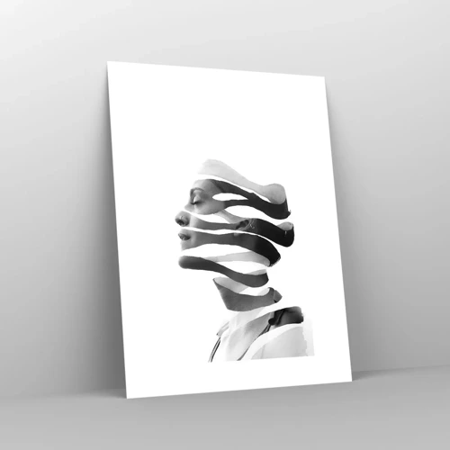Plakát - Surrealistický portrét - 30x40 cm