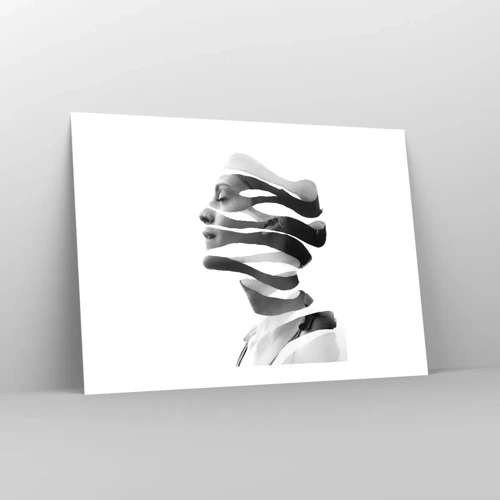 Plakát - Surrealistický portrét - 70x50 cm