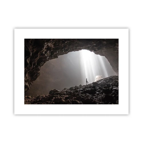Plakát - Světelná jeskyně - 40x30 cm