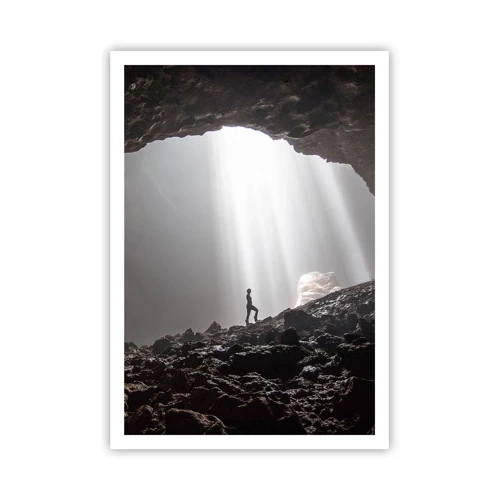 Plakát - Světelná jeskyně - 70x100 cm