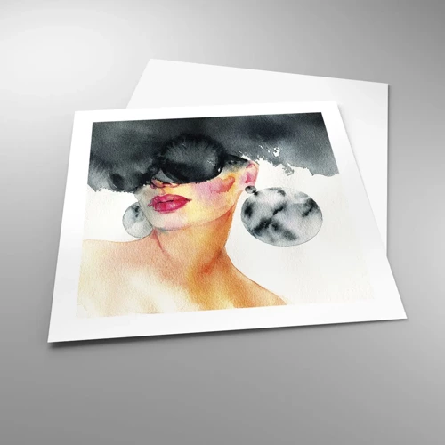 Plakát - Tajemství elegance - 50x50 cm