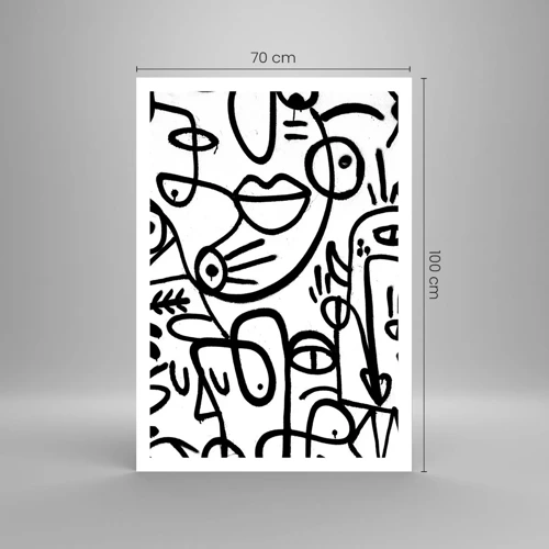 Plakát - Tváře a přeludy - 70x100 cm