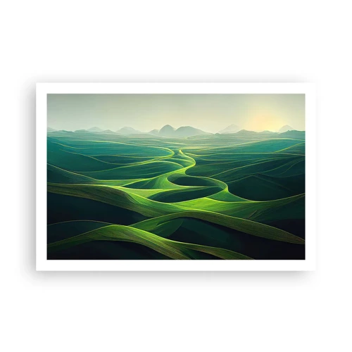 Plakát - V zelených údolích - 91x61 cm
