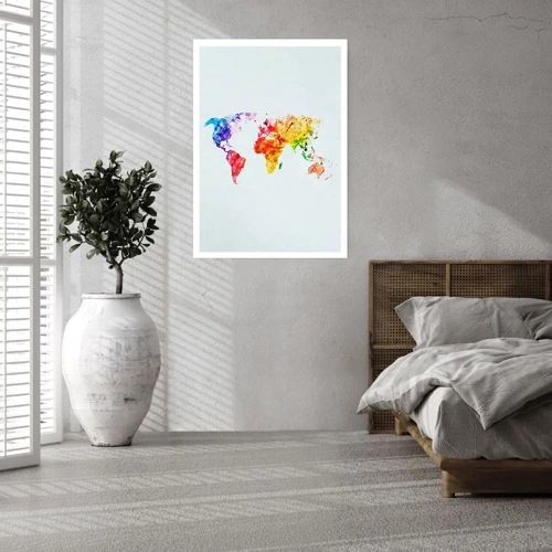 Plakát - Všechny barvy světa - 50x70 cm