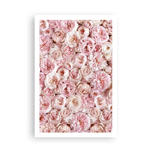 Plakát - Vydlážděná růžemi - 61x91 cm
