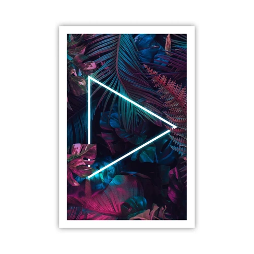 Plakát - Zahrada v disco stylu - 61x91 cm