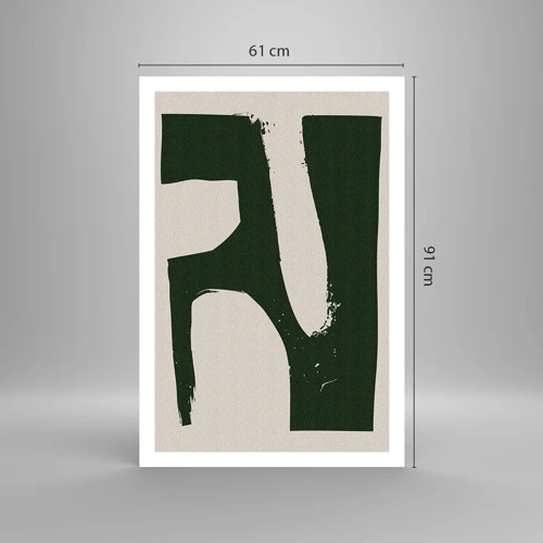 Plakát - Zálivy v bílem - 61x91 cm