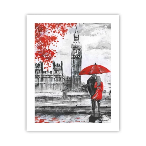 Plakát - Zamilování do Londýna - 40x50 cm