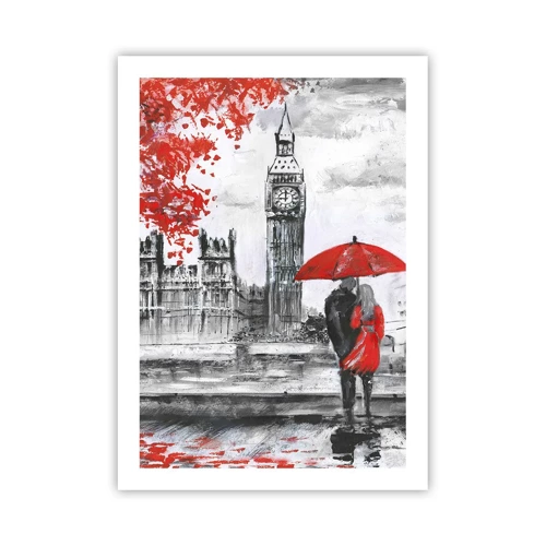Plakát - Zamilování do Londýna - 50x70 cm