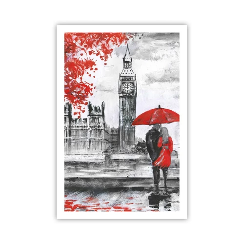 Plakát - Zamilování do Londýna - 61x91 cm