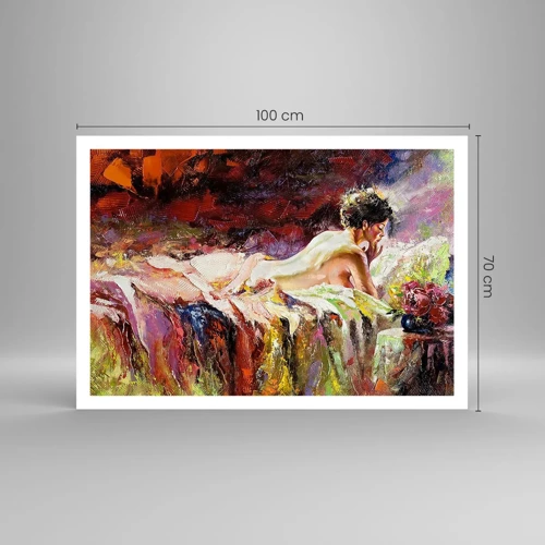 Plakát - Zamyšlená Venuše - 100x70 cm