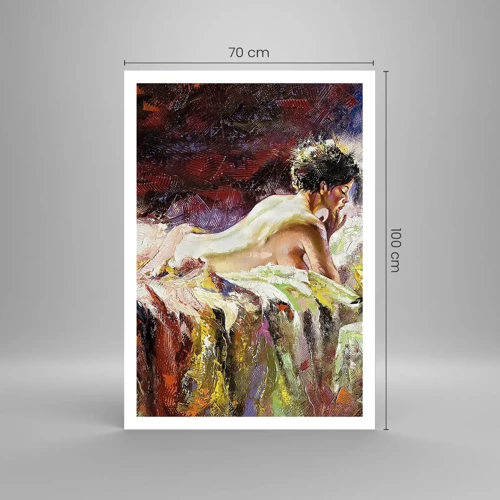 Plakát - Zamyšlená Venuše - 70x100 cm