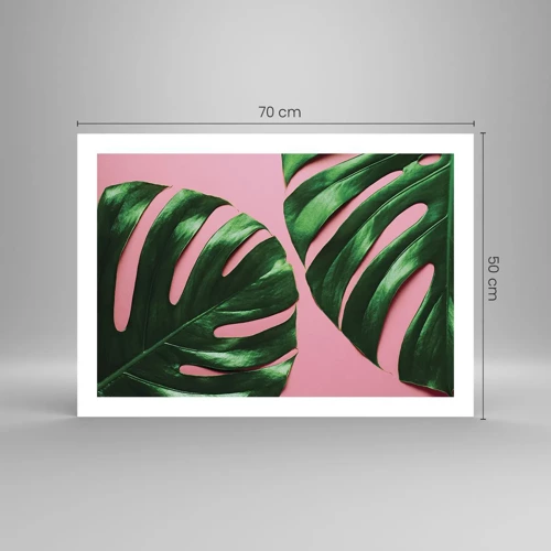 Plakát - Zelené rendez-vous - 70x50 cm