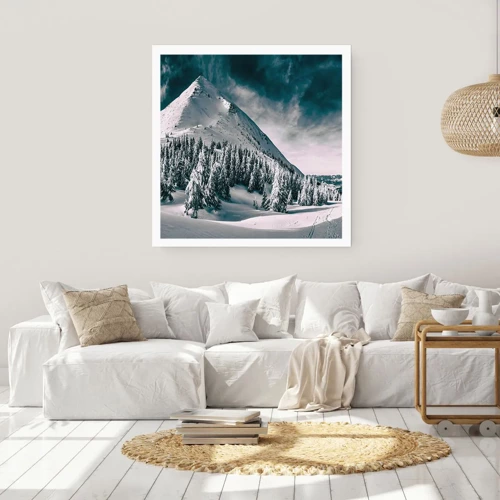 Plakát - Země sněhu a ledu - 30x30 cm