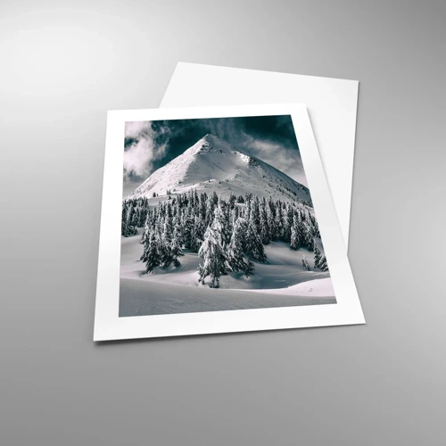 Plakát - Země sněhu a ledu - 40x50 cm