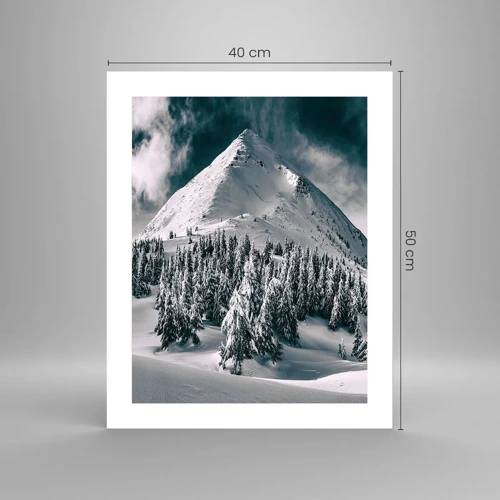 Plakát - Země sněhu a ledu - 40x50 cm