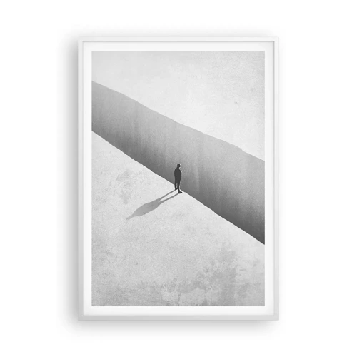 Plakát v bílém rámu - Jasný cíl - 70x100 cm