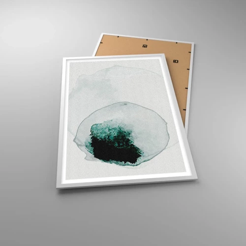 Plakát v bílém rámu - V kapce vody - 61x91 cm