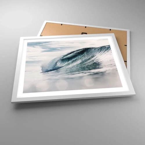 Plakát v bílém rámu - Vodní špička - 50x40 cm