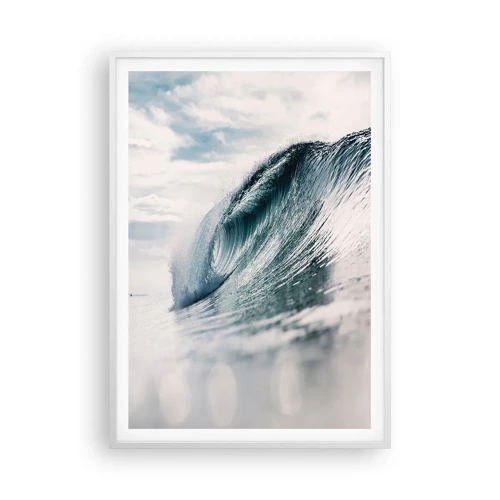 Plakát v bílém rámu - Vodní špička - 70x100 cm