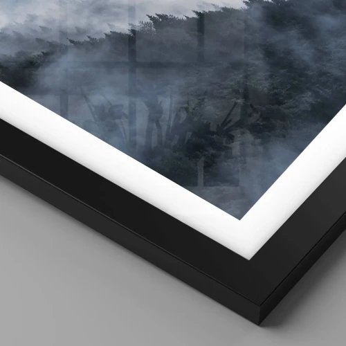 Plakát v černém rámu - Horská mystika - 40x50 cm