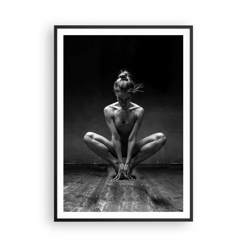Plakát v černém rámu - Koncentrace taneční energie - 70x100 cm