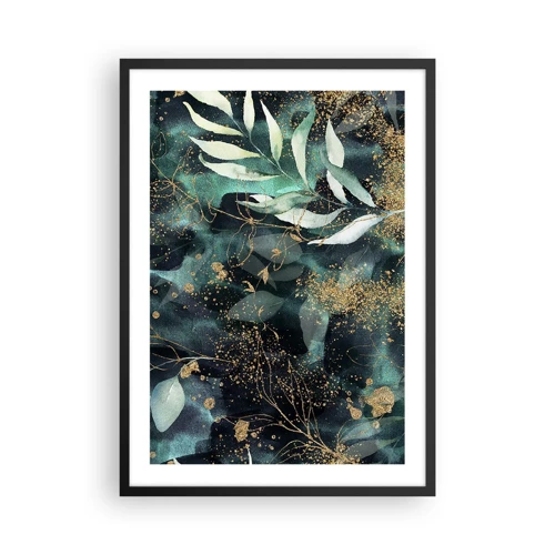 Plakát v černém rámu - Kouzelná zahrada - 50x70 cm