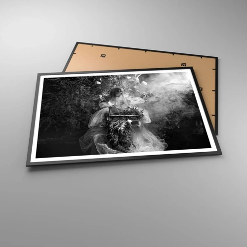 Plakát v černém rámu - Matka Příroda - 100x70 cm