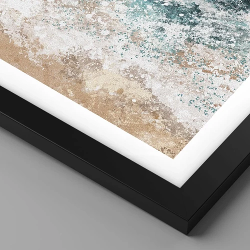 Plakát v černém rámu - Mořské příběhy - 40x40 cm