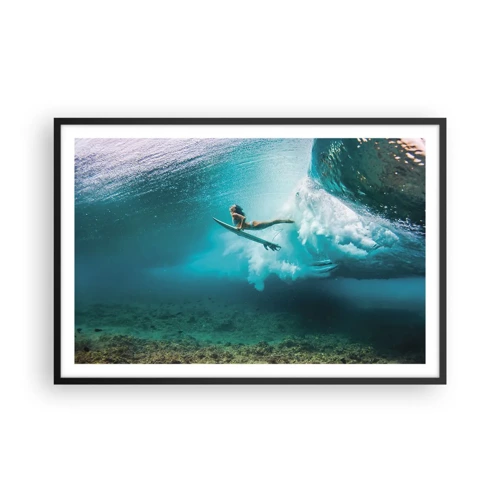 Plakát v černém rámu - Podmořský svět - 91x61 cm
