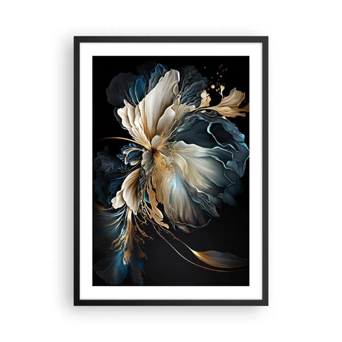 Plakát v černém rámu - Pohádkový květ kapradí - 50x70 cm