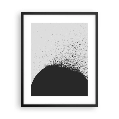 Plakát v černém rámu - Pohyb částic - 40x50 cm