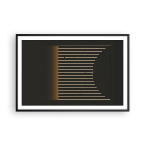 Plakát v černém rámu - Prozkoumat temnotu - 91x61 cm