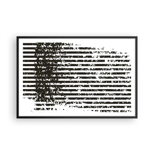 Plakát v černém rámu - Rytmus a šum - 91x61 cm