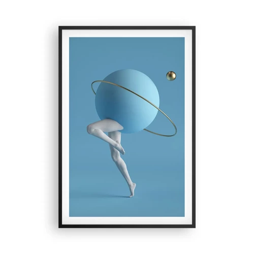 Plakát v černém rámu - Šílenství planet - 61x91 cm