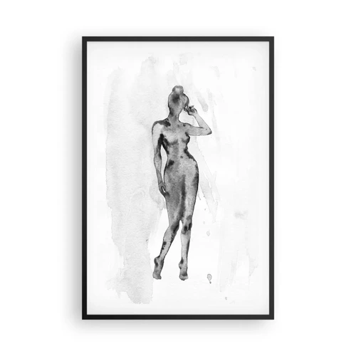 Plakát v černém rámu - Studie o ideálu ženskosti - 61x91 cm