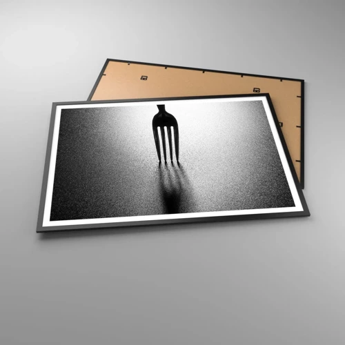 Plakát v černém rámu - Světlo a stín - 100x70 cm