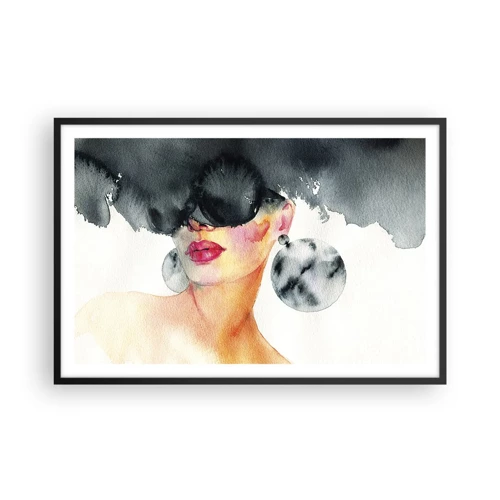Plakát v černém rámu - Tajemství elegance - 91x61 cm