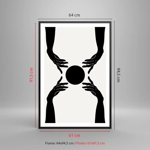 Plakát v černém rámu - Tajné znamení - 61x91 cm