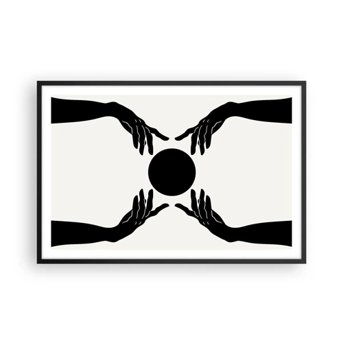 Plakát v černém rámu - Tajné znamení - 91x61 cm