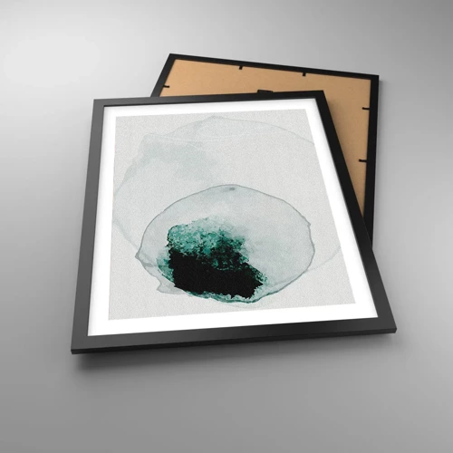 Plakát v černém rámu - V kapce vody - 40x50 cm