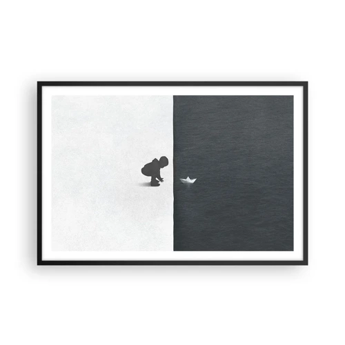 Plakát v černém rámu - Velká výprava - 91x61 cm
